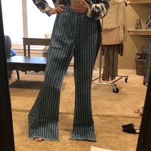 Mumu Blue flared jeans